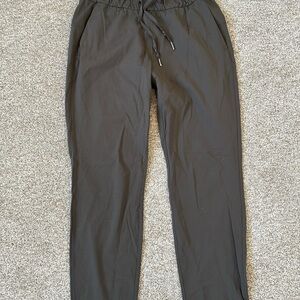 Lululemon Army Green Jogger Pants